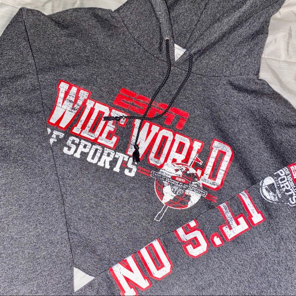 DISNEY ESPN CROPPED HOODIE